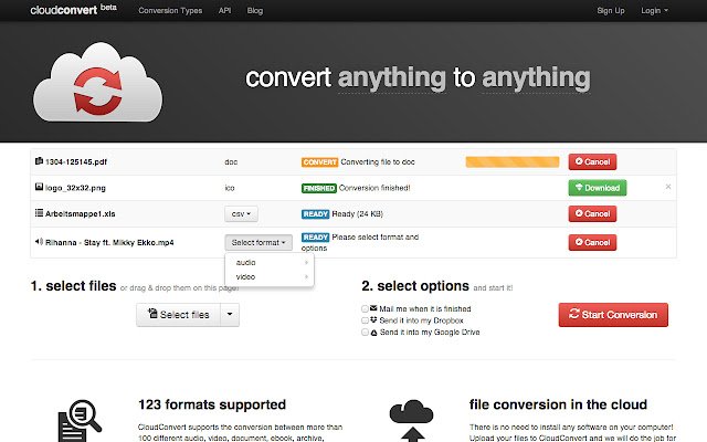 CloudConvert: