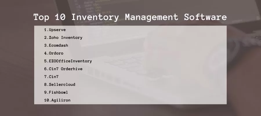 top 10 inventory management software