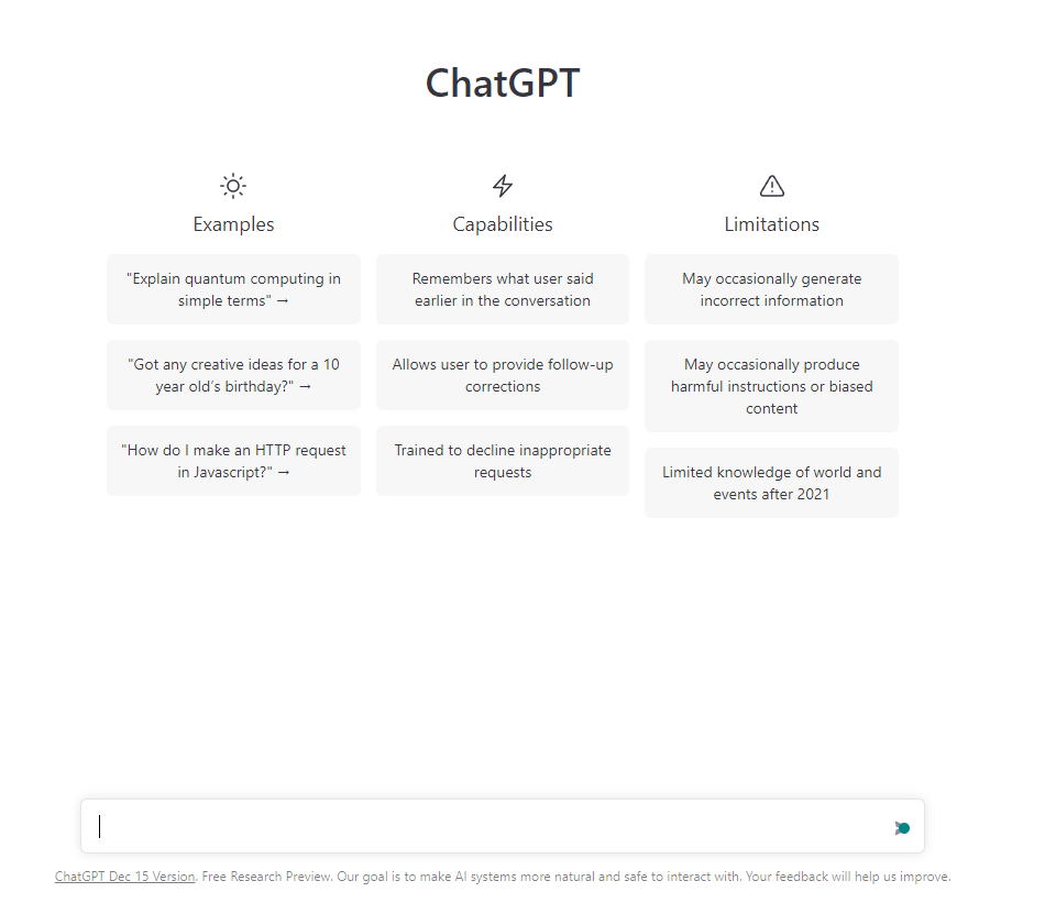 ChatGPT demo2