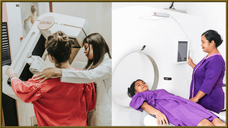 Mammogram and a Breast MRI